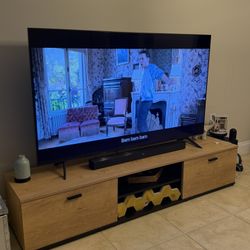 65 İnch Samsung 4K Smart TV + TV Stand – Bundle Deal