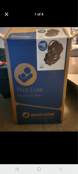 New Maxi Cosi Micro Pro Luxe car seat with extra base