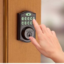 Kwikset Smart Code 914 Keyless Deadbolt Door Lock Bronze