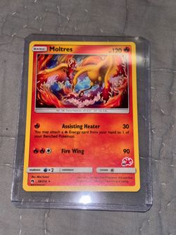 Moltress Pokemon card