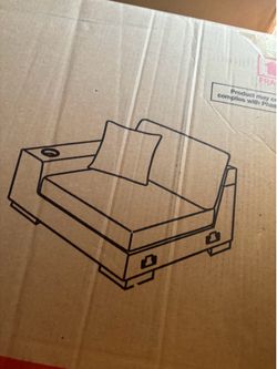 Modern Oversized Black Sectional Sofa