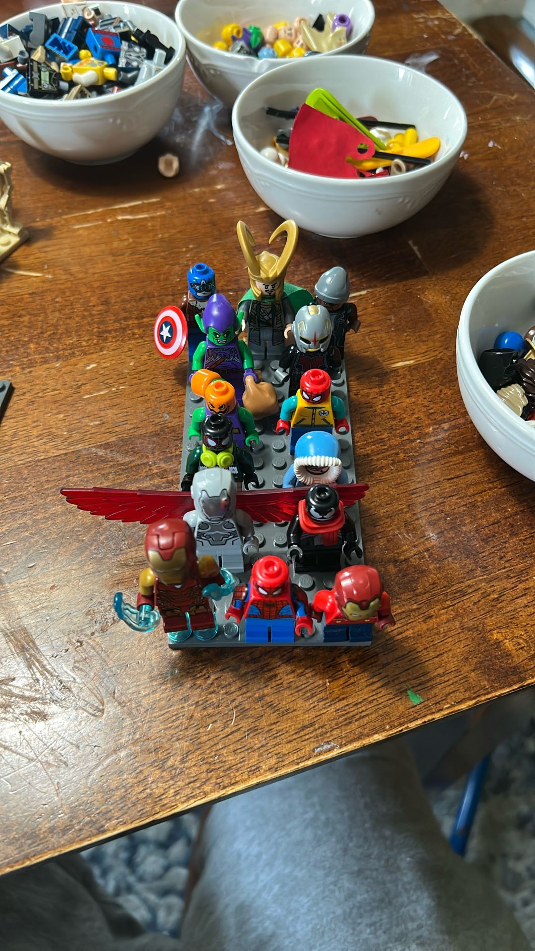 Lego Marvel Minifigure Lot