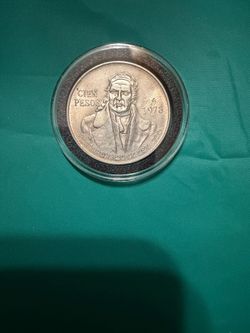 Mexican silver coin from 1978