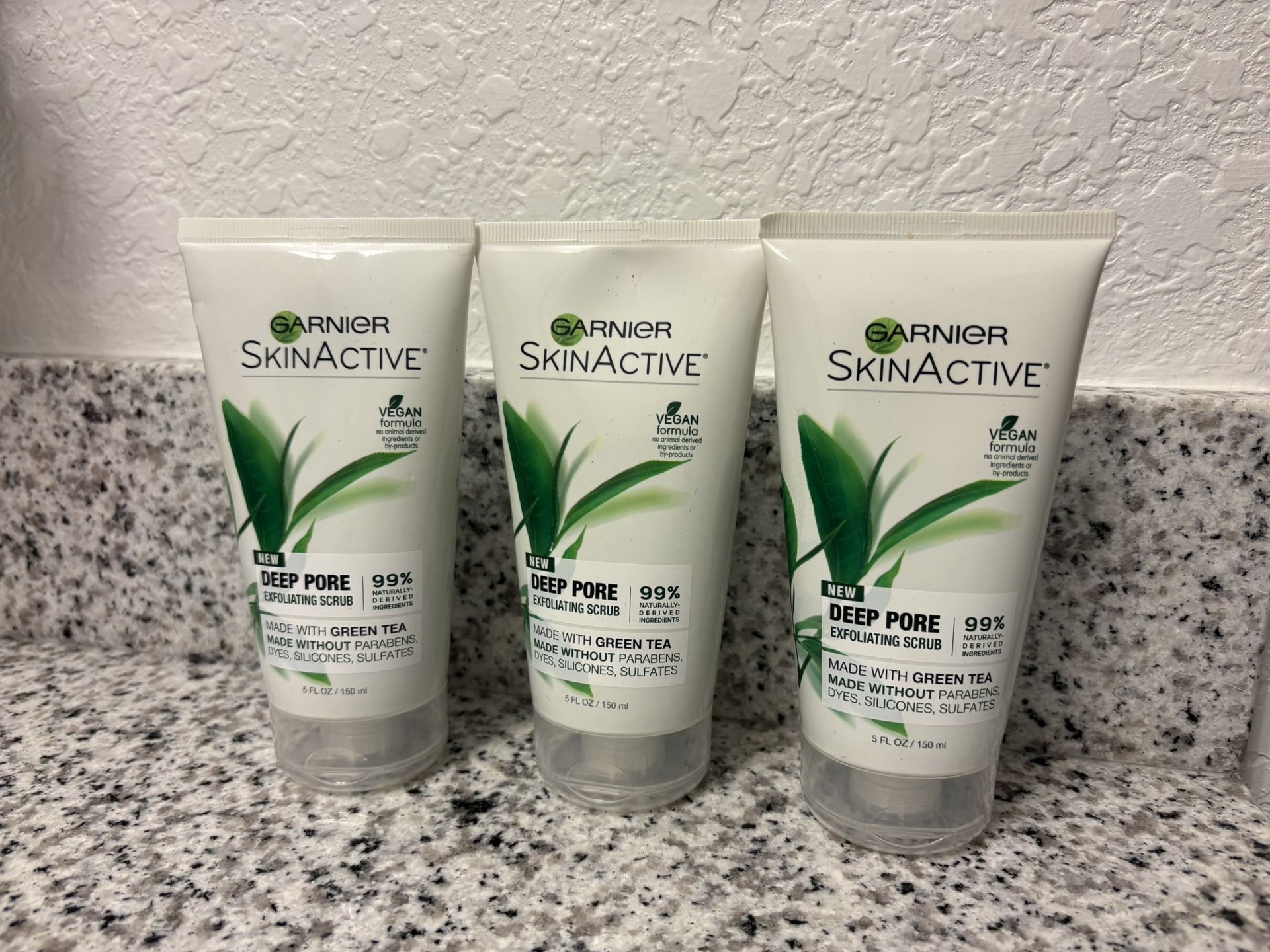 $10 for (3) Garnier Skin Active Deep Pore Exfoliating Scrub
