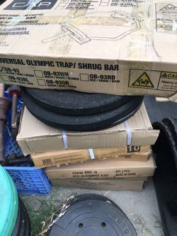 New and used bumper plates all sizes