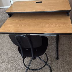 Desk And Chair