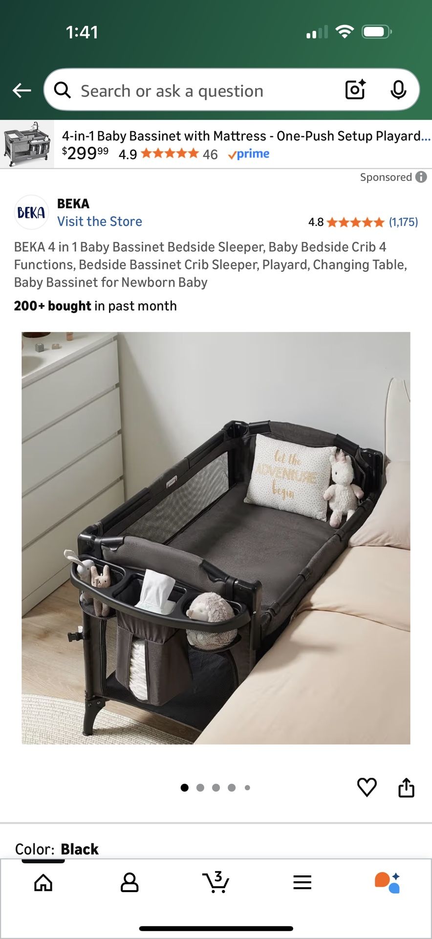 Baby Bassinet Beka 4 In 1