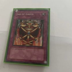 Yugioh Jar Of Greed Holo