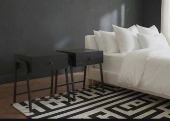 Modern Black Nightstands