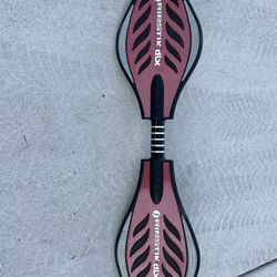 Razor RipStik DLX Caster Board - 2 Wheel Pivoting Skateboard