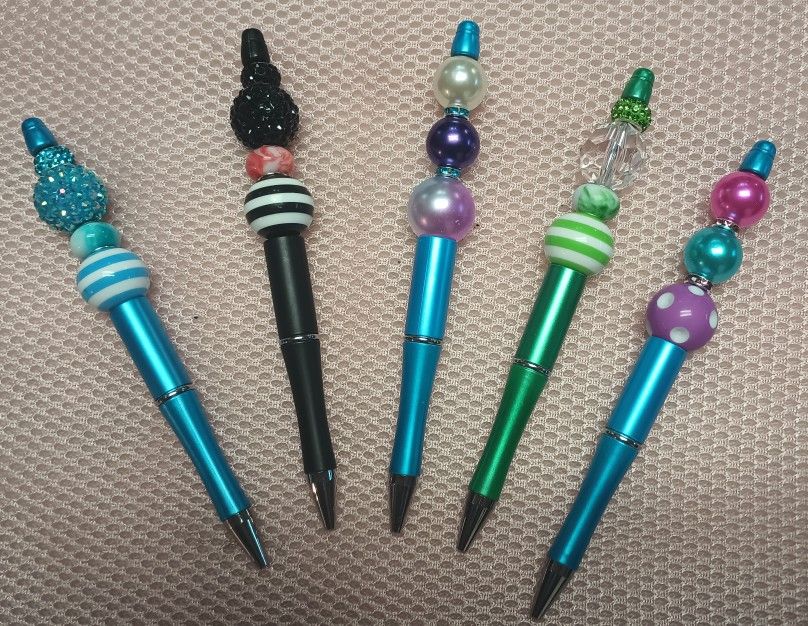 Custom Beaded Pens-New