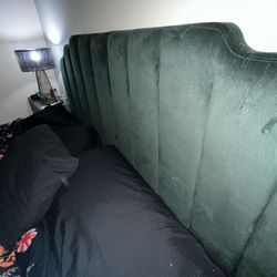 King Headboard and Bed Frame