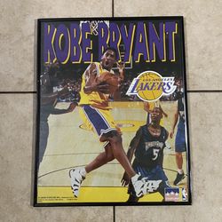 Vintage 1998 Starline Kobe Bryant Lakers Poster 16x20