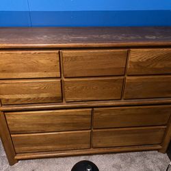 Wood Dresser(brown) 