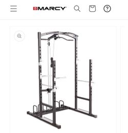 Marcy Power Rack with Lat Pulldown
