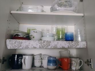 Moving sale: Assorted Glassware ($2-3) and Ceramic Dishes ($5-$10), each. Discounted when bundled