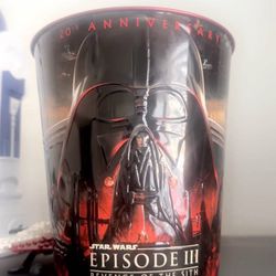 20th Anniversary Revenge Of The Sith Popcorn Bucket