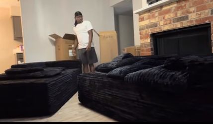 Boneless couch