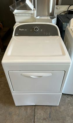 Whirlpool Basic Dryer White FrontLoad LargeCapacity