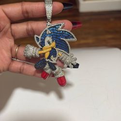 Blue Sonic Pendant Very Heavy 