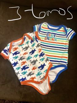 3-6 month onesie set