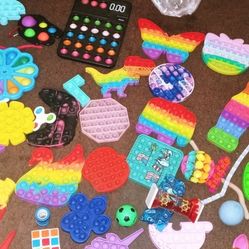 Assorted Fidgets/pop Its
