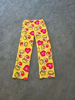 THE GRINCH PAJAMA PANTS SZ MEDIUM ADULT SEE DESCRIPTION