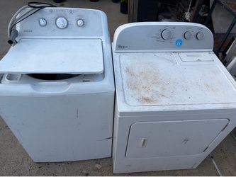 Hot Point, washer and whirlpool gas dryer