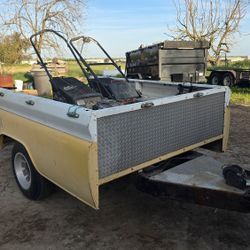 1960-70s Truck Bed Trailer