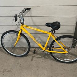 Hard Rock Yellow Bike