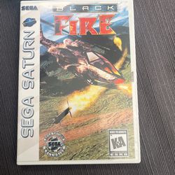 Black Fire Sega Saturn 