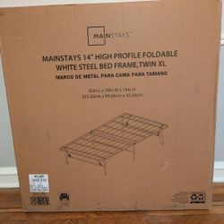 Twin XL Folding Bed Frame/ No Box Spring Required 