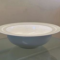 Emeril Wedgwood Professional Large Rimmed Fruit Pasta Salad Serving Bowl Centerpiece