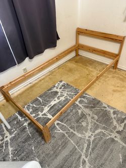 IKEA Twin Size Bed Frame/Storage Unit ***NO MATTRESS/NO SLATS*** OBO