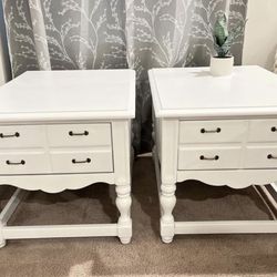 Set Of Broyhill Premiere End Tables / Nightstands 