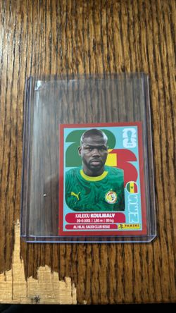 FIFA World Cup 2026 kalidou koulibaly red boarder