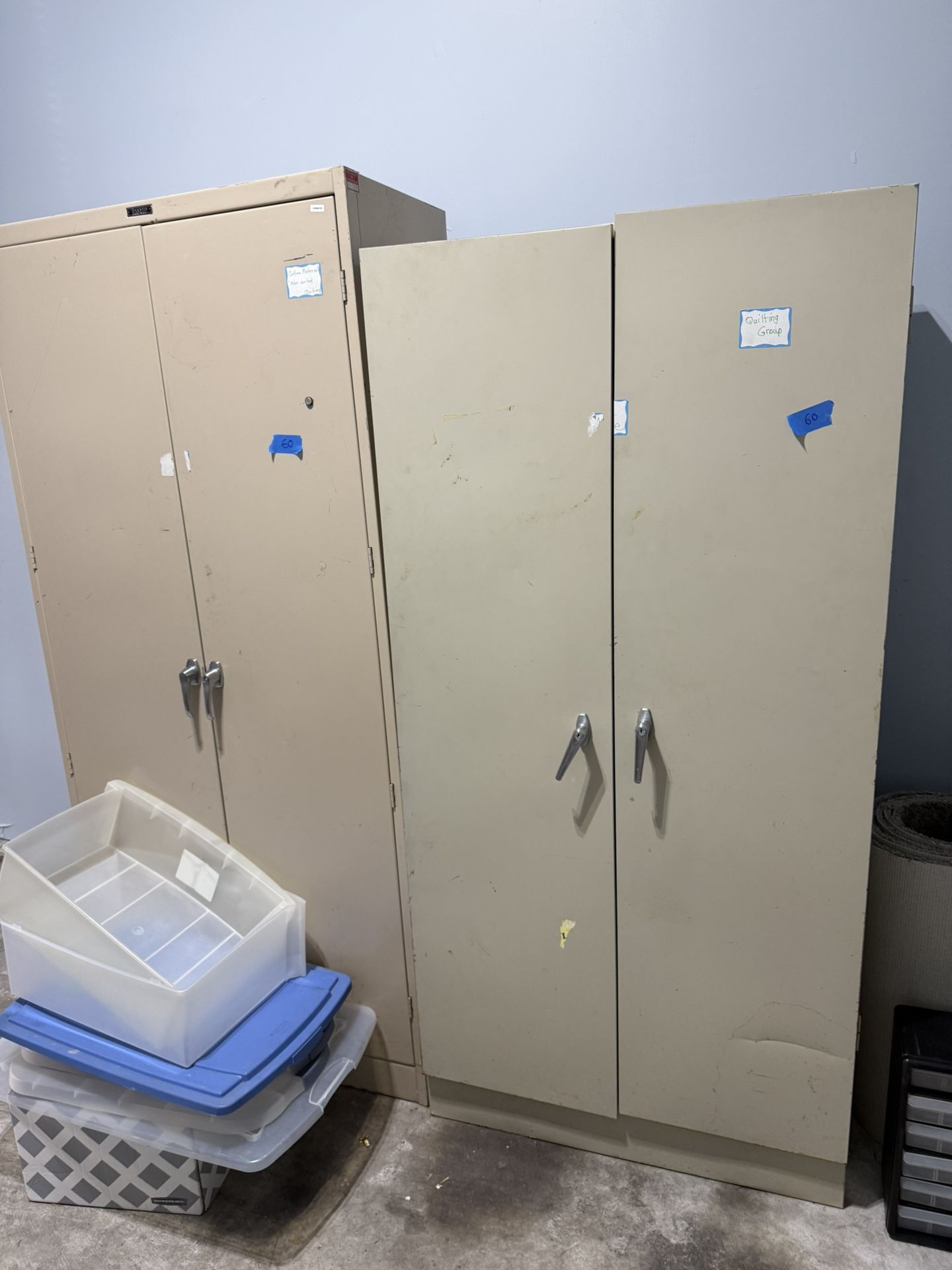 2 Metal Cabinets