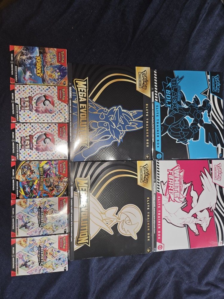 Pokemon Tcg Sealed Wax Bundle