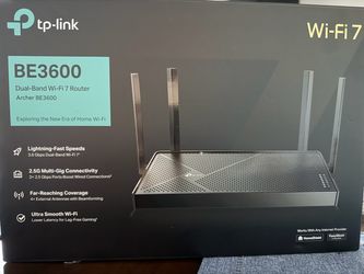 TPLink WiFi 7 wireless router