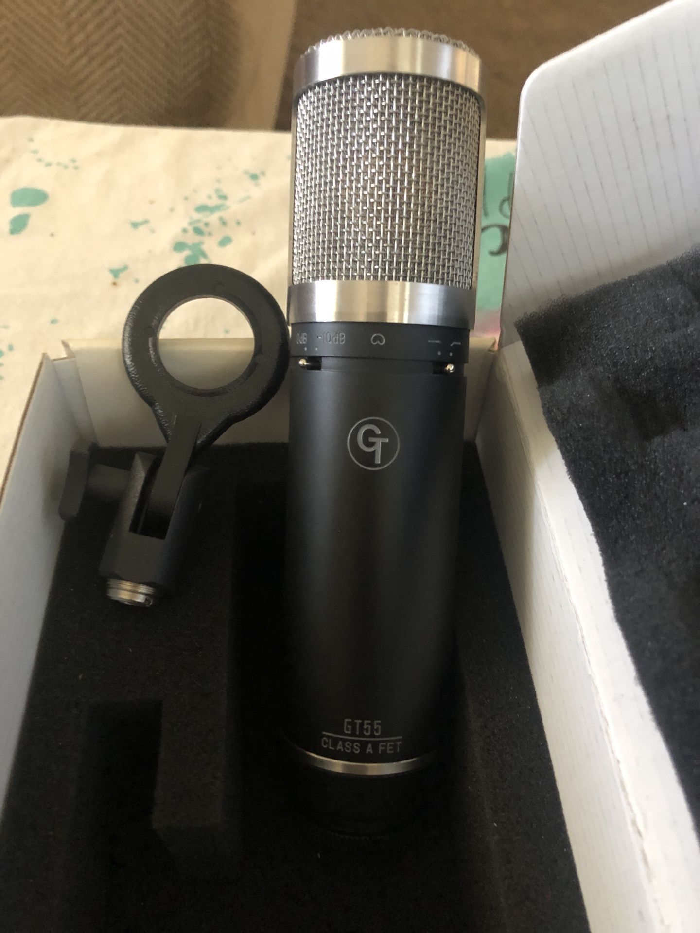 Groove tube studio mic.