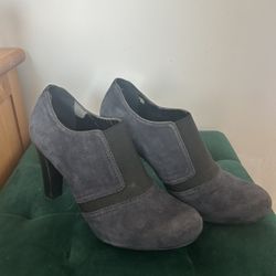 Retro Heeled Boots Sz 7