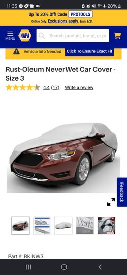 Car cover size 3