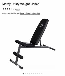 Marcy utility bench $40