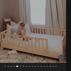 Montessori  Toddler Bed 