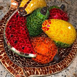 Mexican handmade fruit decor