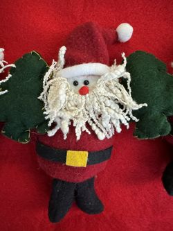 Santa  & Tree Garland