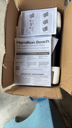 Hamilton Beach Dual Breakfast Sandwich Maker