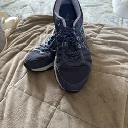 ASICS Gel Venture 7 Women’s Trail Running Shoes 8.5 Navy Blue/Teal/Lilac