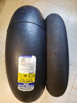 Michelin power skick evo race tires