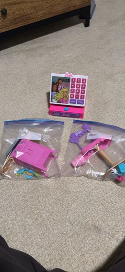 Barbie Register and Toy Bundle